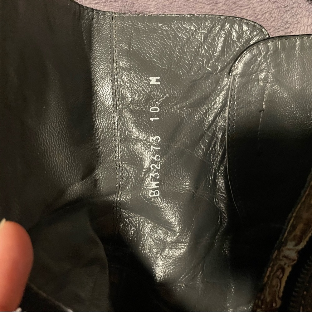 Stuart Weitzman Patent Leather Ankle Boots - Picture 12 of 13